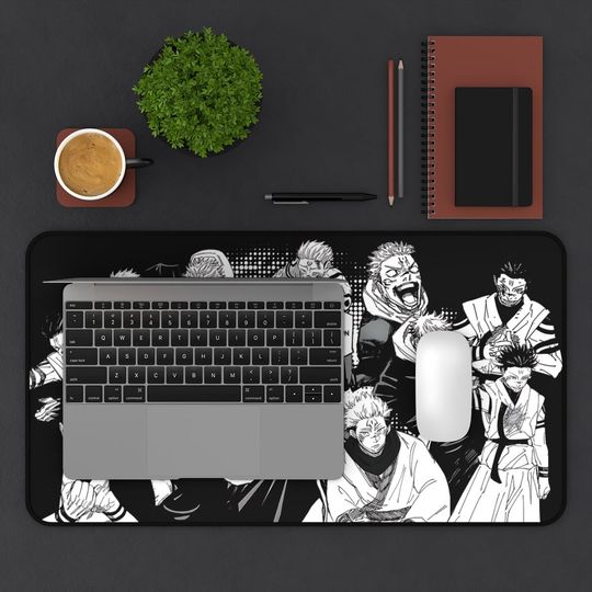 Sukuna Jujutsu Satoru Desk Mat