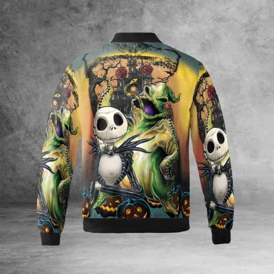 Oogie Boogie Vs Jack Skellington Nightmare Before Christmas Character Jacket