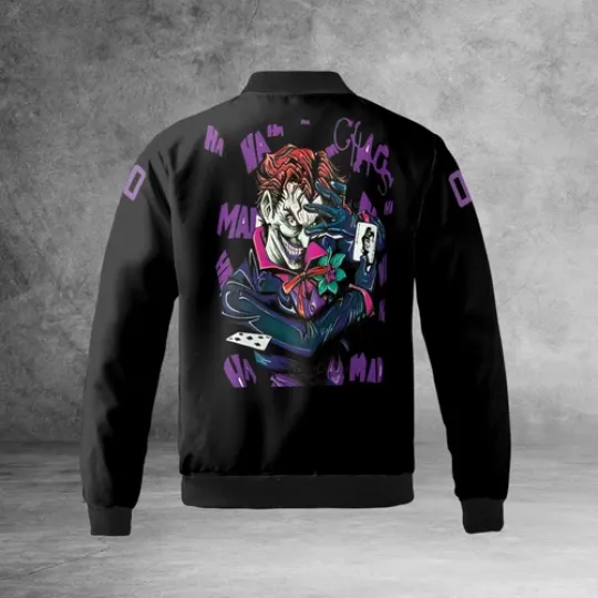 Personalized The Joker Horror Clown Hahaha Why So Serious Jacket