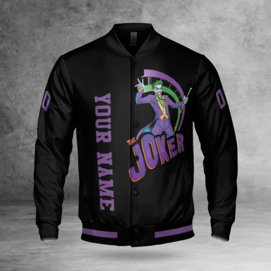 Personalized The Joker Horror Clown Hahaha Why So Serious Jacket