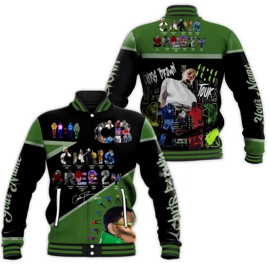 Personalized Chris Brown Shirt, Chris Brown 11 11 Jacket