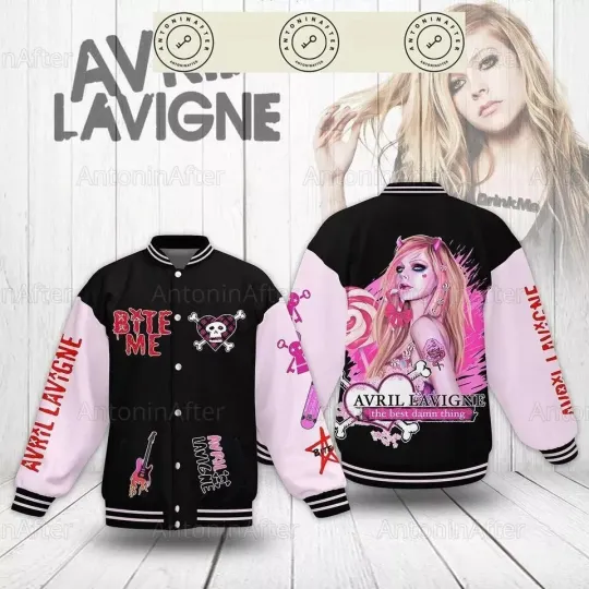 Avril Lavigne Baseball Jacket, Avril Lavigne Tour
