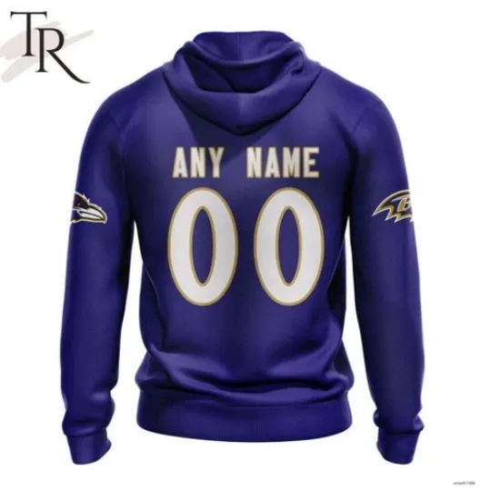 Personalized Baltimore Ravens 3D Hoodie