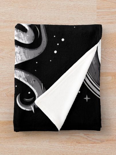 Raider Nation Heart` Throw Blanket