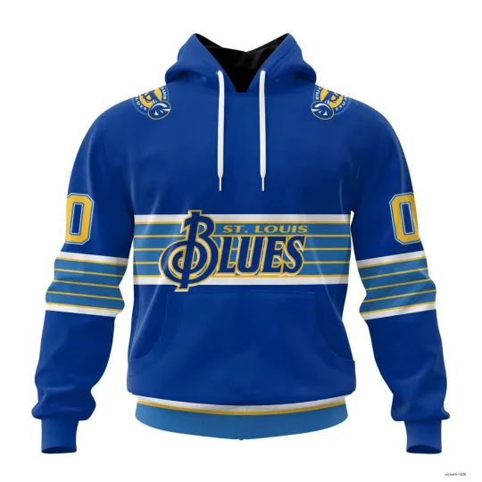 Personalized St. Louis Blues 3D Hoodie