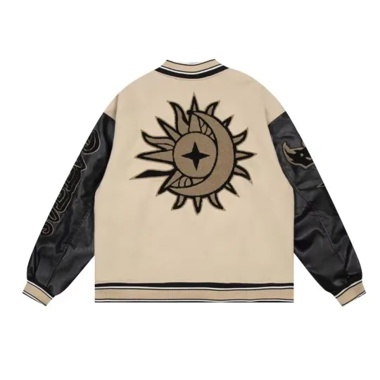 Sun-Moon Baseball Jacket