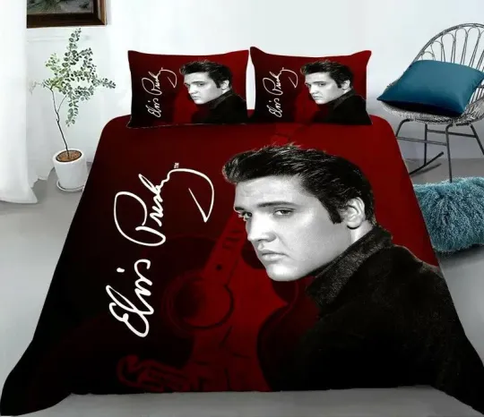 Elvis Presley-Bedding Set, Gift For Fan