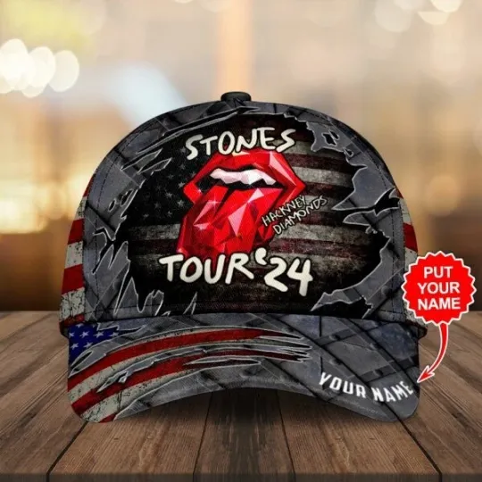 Personalized The Rolling Stones Baseball Cap