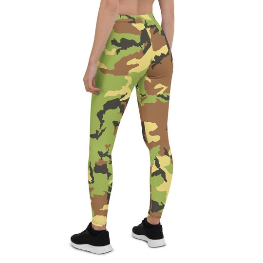 Camo Leggings, Gift For Her