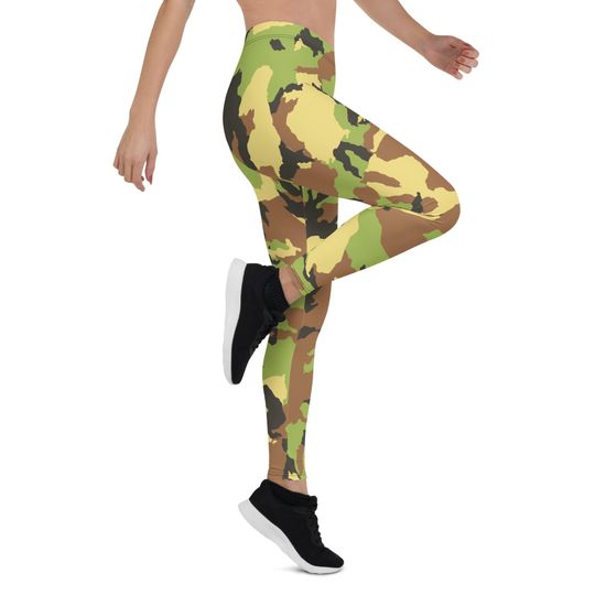 Camo Leggings, Gift For Her