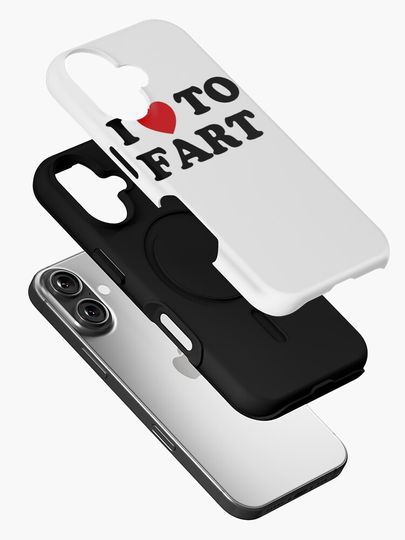 I Love To Fart iPhone Case