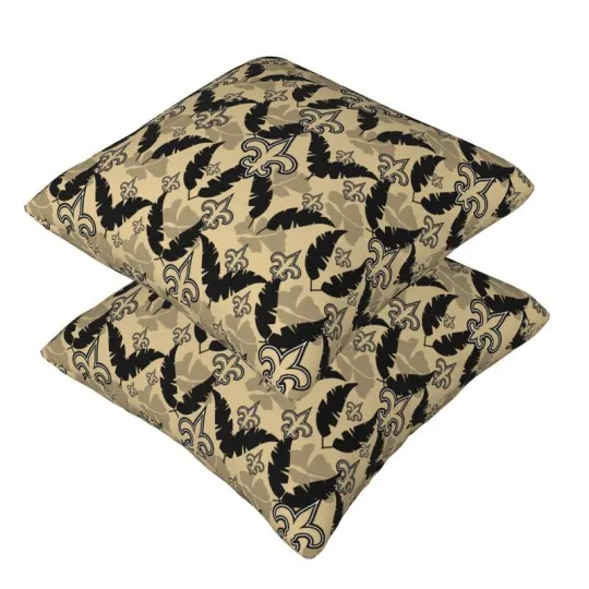 New Orleans Saints Throw Pillow, Gift For Football Lover