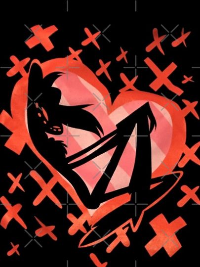 Angel Dust Valentines Day - Hazbin Hotel  iPhone Case