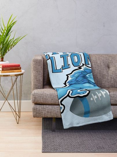 Detroit Lions Throw Blanket