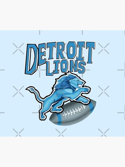 Detroit Lions Throw Blanket