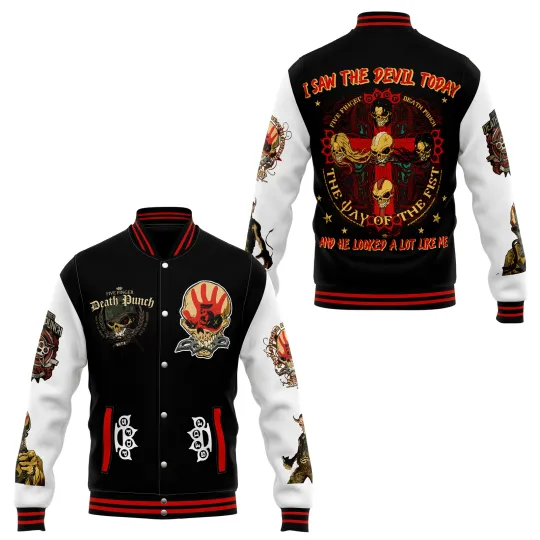 Five Finger Death Punch New Baseball Jacket For Fan