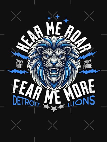 DETROIT LIONS - FEAR ME MORE Lightweight Sweatshirt