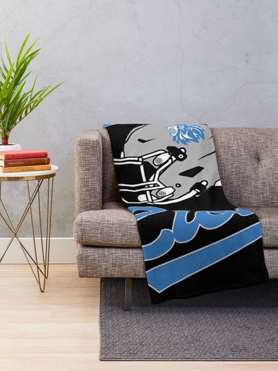 Art - Detroit Lions Throw Blanket