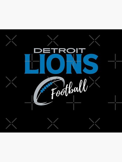 Detroit Lions football Throw Blanket