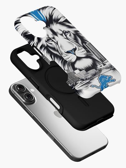 Detroit Lions Artwork iPhone Case