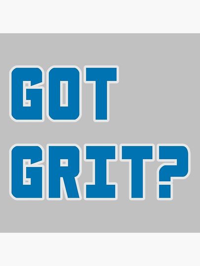 Detroit Lions Have Grit Pillow