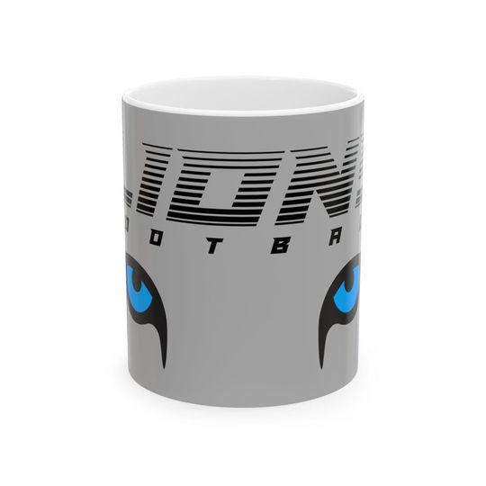 Detroit Lions Ceramic Mug, (11oz, 15oz)