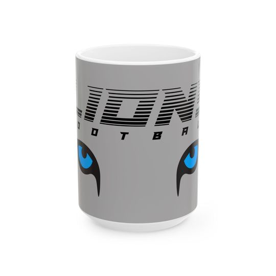 Detroit Lions Ceramic Mug, (11oz, 15oz)