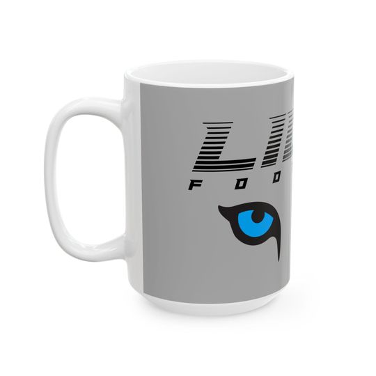 Detroit Lions Ceramic Mug, (11oz, 15oz)