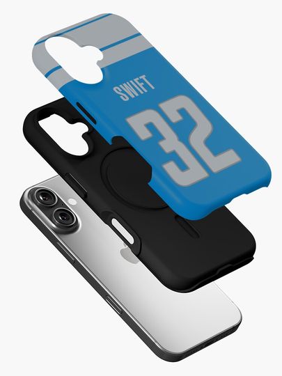 D'Andre Swift - Detroit Lions iPhone Case
