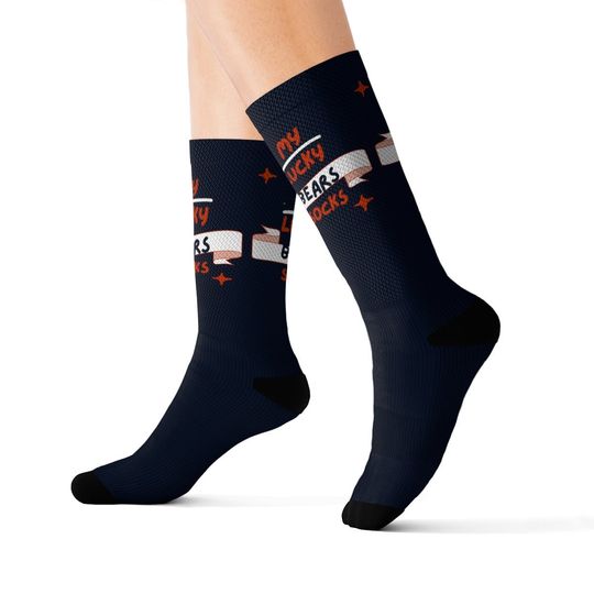 Chicago Bears Socks in Team Colors