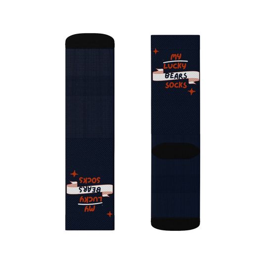 Chicago Bears Socks in Team Colors