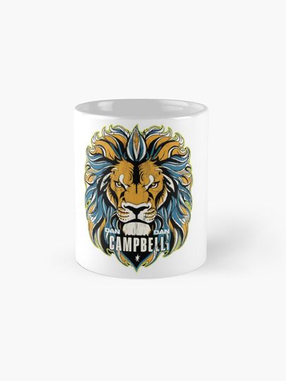 Dan Campbell - Head Coach - Detroit Lions Coffee Mug