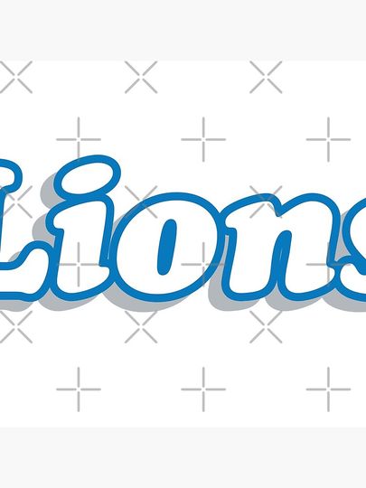 Detroit Lions Pillow