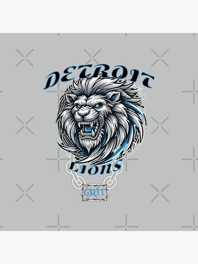 DETROIT LIONS - GRIT Pillow