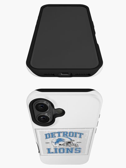 Detroit lions iPhone Case