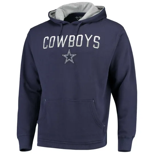 Dallas Cowboys Men's Pullover Hoodie " Chuck"  Navy 3X