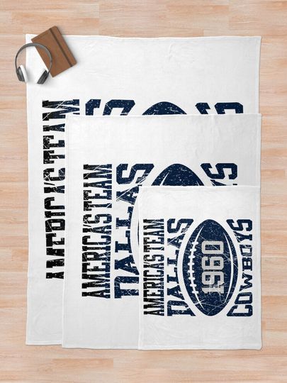 America's Team Dallas Cowboys Throw Blanket