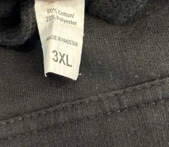 Dallas Cowboys Black Hoodie Mens Size 3X