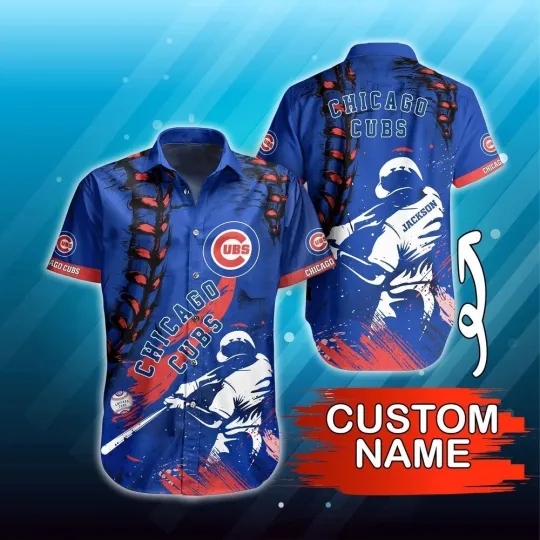 Personalized Chicago Baseball Team Cubss Casual Shirt