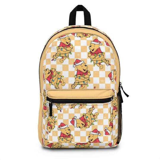 Disney Christmas Winnie The Pooh Backpack