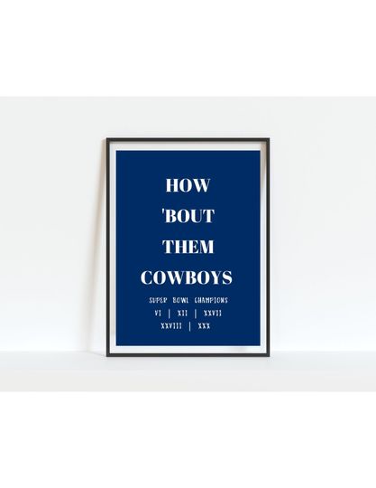 Dallas Cowboys Poster