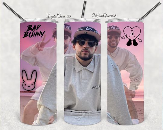 Bad Bunny Tumbler