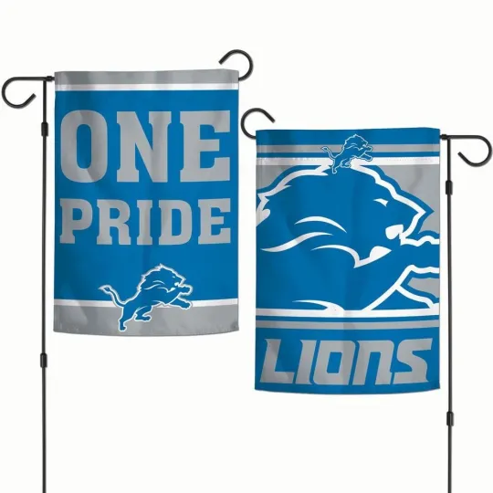 DETROIT LIONS 2/SIDED GARDEN FLAG FROM WINCRAFT