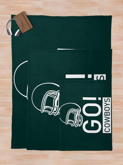 go cowboys   Throw Blanket