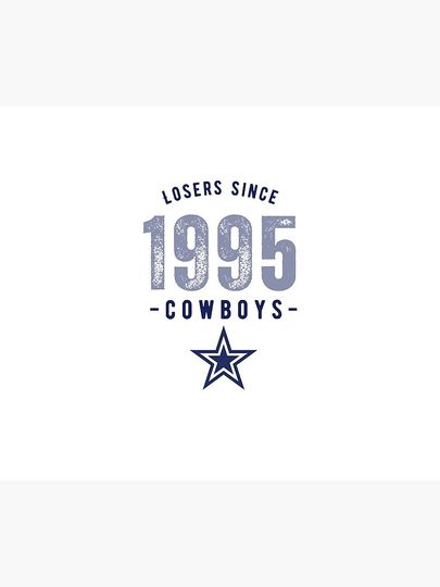 Dallas Cowboys, Losers since the 90’s Throw Blanket