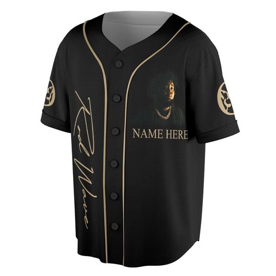 Custom Name Rod Wave Rap Baseball Jersey, Rod Wave Nostalgia Tour Baseball Jersey, Rod Wave Music Concert Baseball Jersey