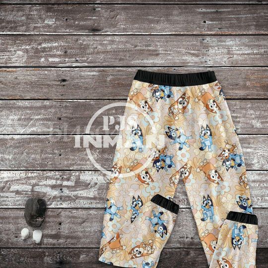 BlueyDad Mom Eras Pajamas Set for Families