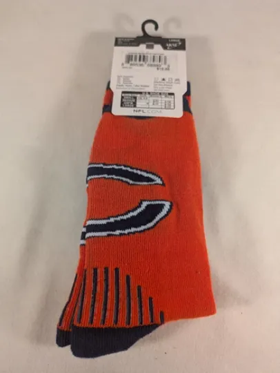 football Chicago Bears Large Sport Fan Crew Socks