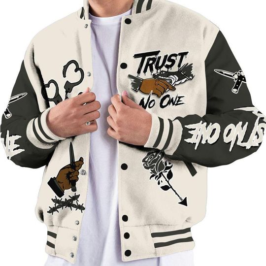 Air Max Plus Moonlight Swarovski Varsity Jacket, Streetwear Varsity Jacket, Trust No One Dripping Varsity Jackets