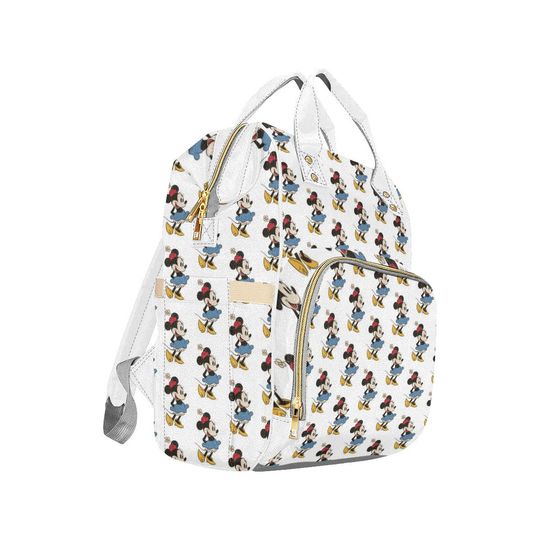 Minnie Mouse Diaper Bag Backpack | Minnie Mouse Backpack | Disney Diaper Bag | Disney Backpack | Minnie Mouse Bag | Disney Diaper Backpack |